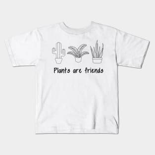 Women's Graphic Funny plant design Cute cactus monstera sansevieria gift Kids T-Shirt